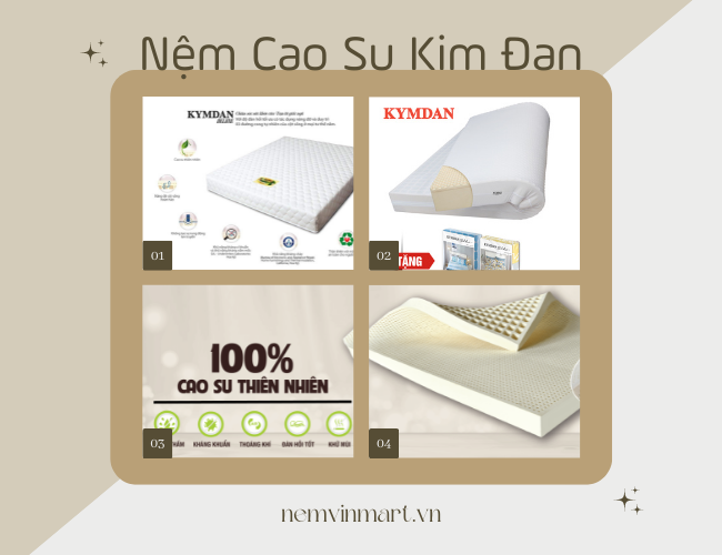 nệm cao su kim đan giá rẻ